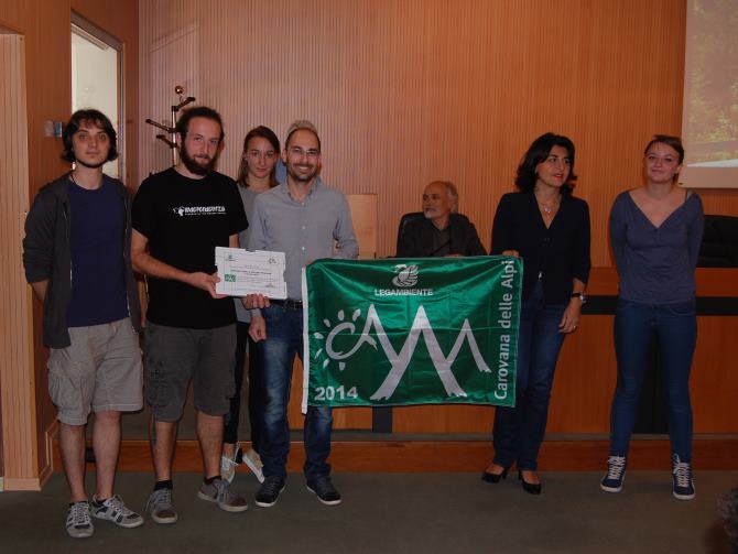 Consegnata la Bandiera Verde per la pulizia in Val d’Arzino