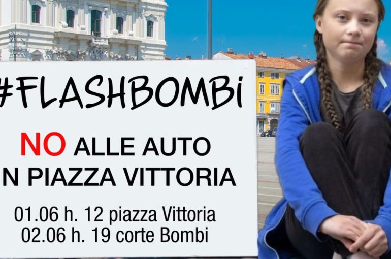 Flash Bombi pic-nic & aperitivo per dire NO alle auto in Piazza Vittoria!