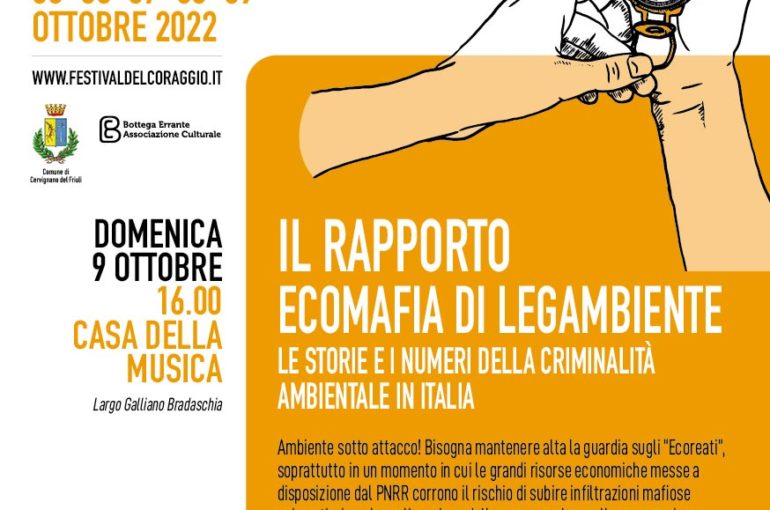 Rapporto Ecomafia: presentazione a Cervignano del Friuli