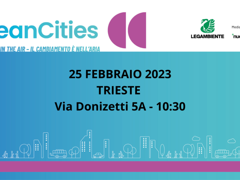 Clean Cities arriva a Trieste!