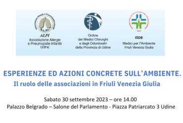 Esperienze ed azioni concrete sull’ambiente. Il ruolo delle associazioni in Friuli Venezia Giulia