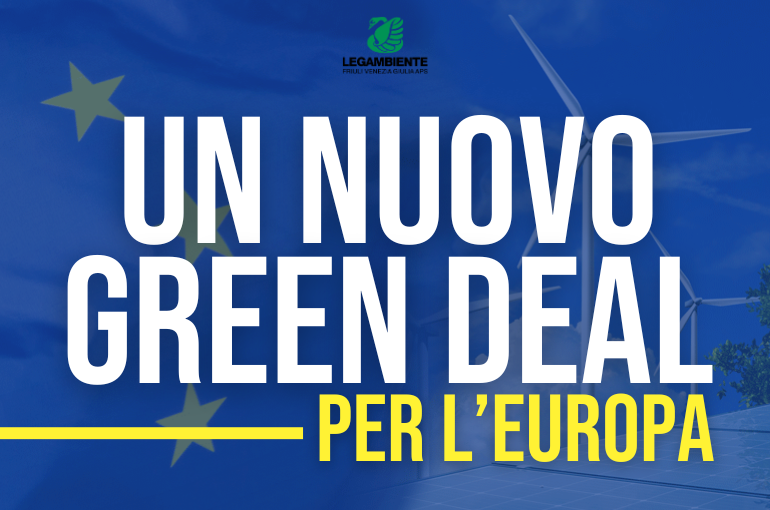 Un nuovo Green Deal per l’Europa