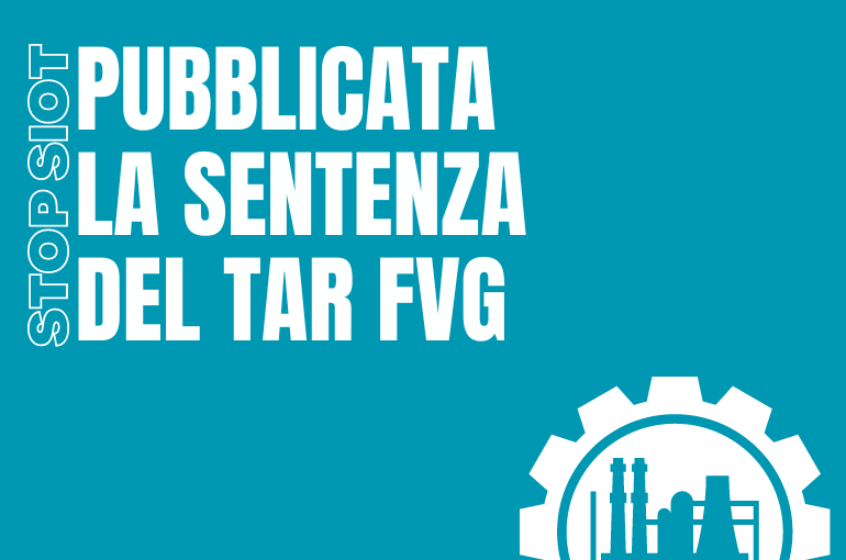 Caso SIOT/Regione: Legambiente e il comune di Paluzza. Una vittoria del piccolo Davide contro i grandi Golia