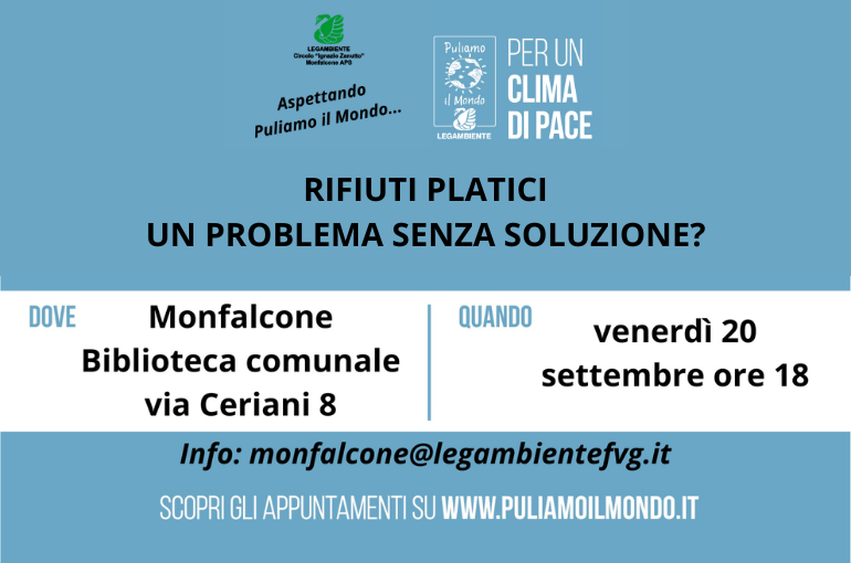 Aspettando “Puliamo il Mondo” – Incontro pubblico