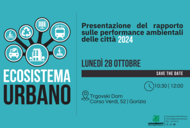 Presentazione Ecosistema Urbano 2024 | 28 Ottobre