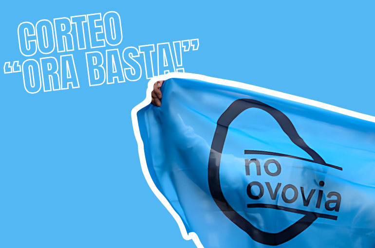 Tutti/e al corteo “Ora basta! No Ovovia!” | 25 Ottobre 2024