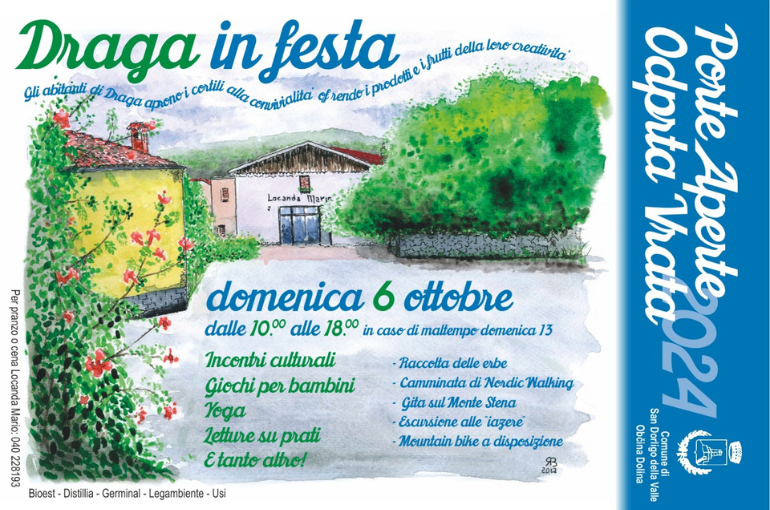 Invito Draga in Festa | 06 Ottobre 2024