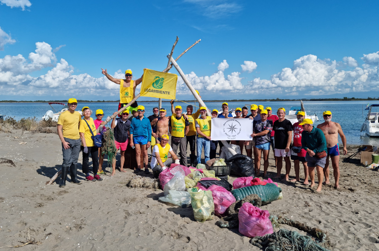 Puliamo il Mondo | Legambiente e Società nautica “Rosa dei venti” ripuliscono il Banco d’Orio