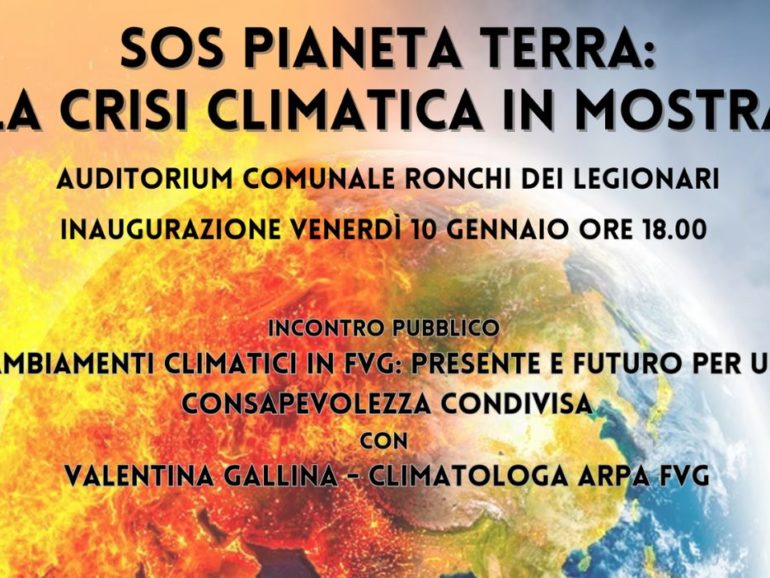 La Crisi climatica in mostra