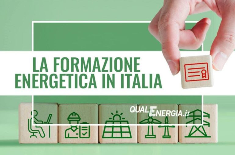 Nuova Rubrica: “La formazione energetica in Italia”