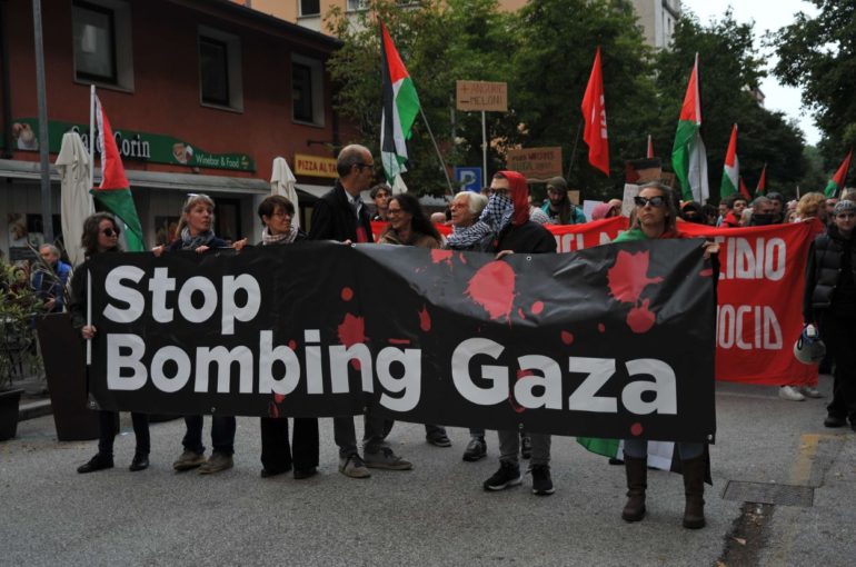 Solidarietà con il popolo palestinese