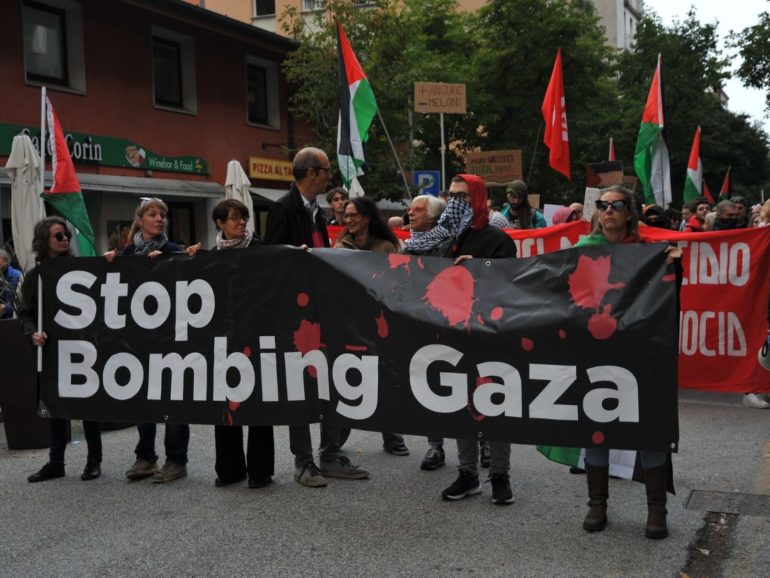 Solidarietà con il popolo palestinese