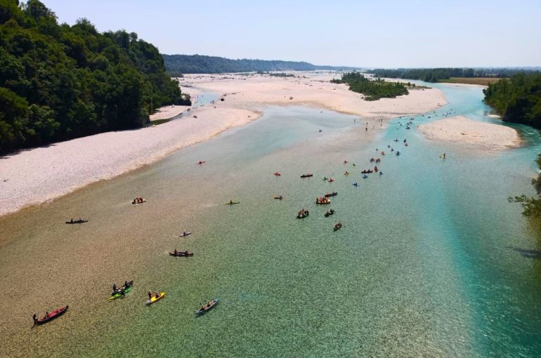 Tagliamento: un fine settimana di scienza e sport per il fiume