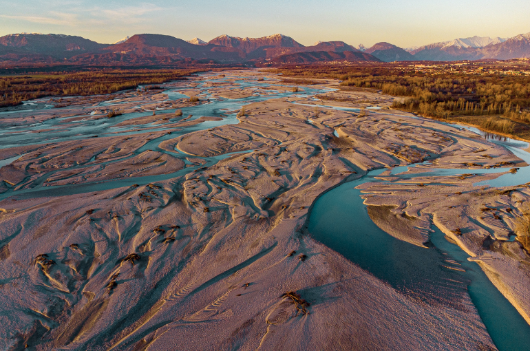 Il Tagliamento, tra le “Anime” e il Terremoto