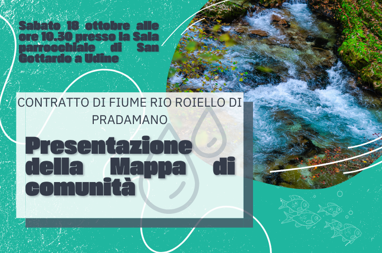 Presentazione della Mappa di comunità del Roiello di Pradamano