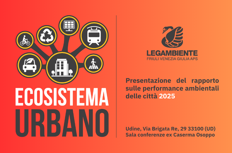 Presentazione Rapporto Ecosistema Urbano FVG 2025