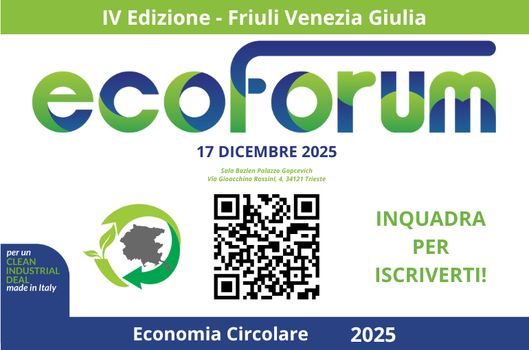 Il Riuso è la chiave: L’Economia Circolare inaugura l’ECOFORUM FVG